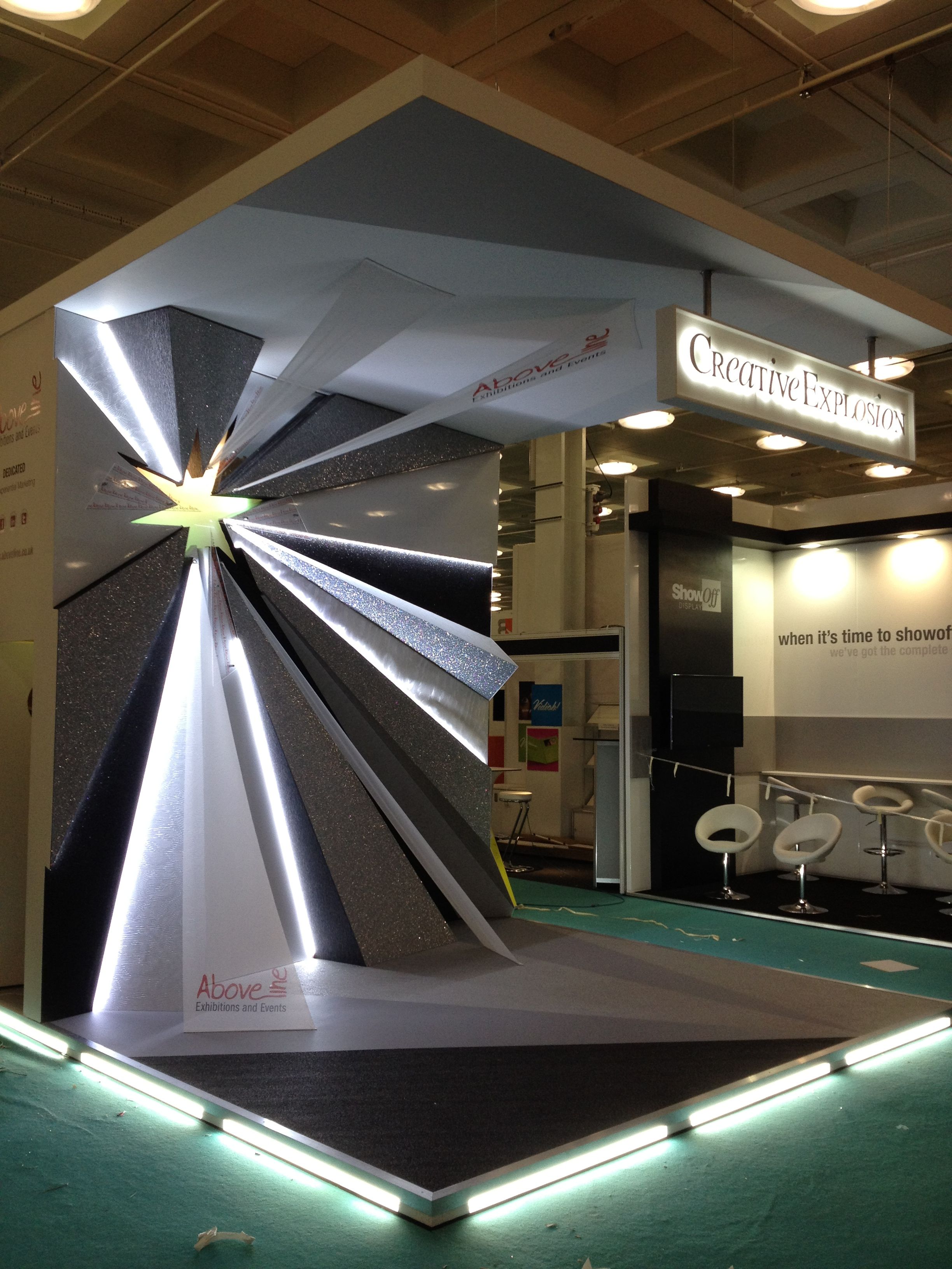 展臺燈光，展臺設計，展臺